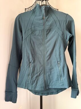 lululemon athletica Teal Full-Zip Define Jacket